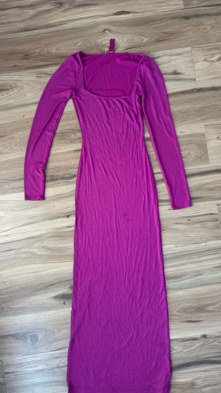 SKIMS Soft Lounge Long Sleeve Dress S